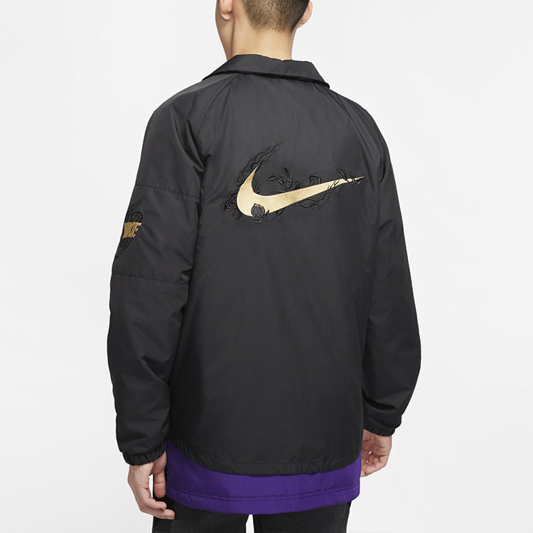 Nike Kyrie Chinese New Year Sports Jacket 'Black' CU3774-010