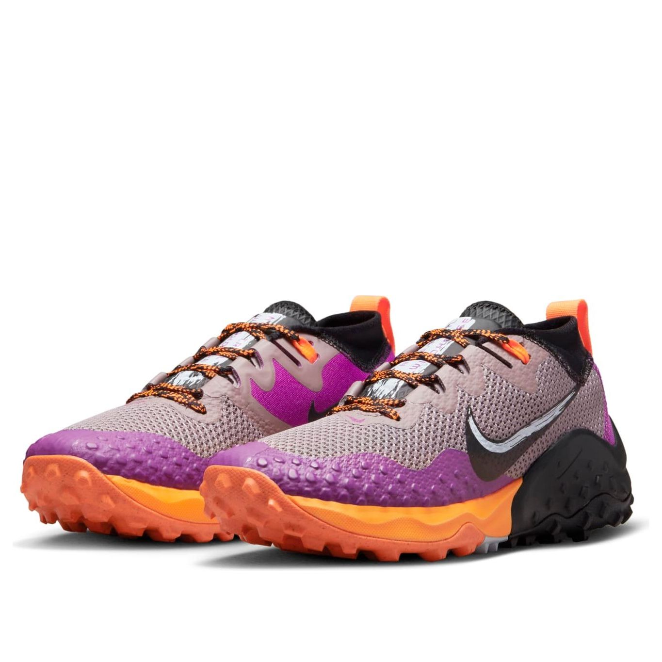 (WMNS) Nike Wildhorse 7 'Purple Smoke Vivid Purple Total Orange Black' CZ1864-502