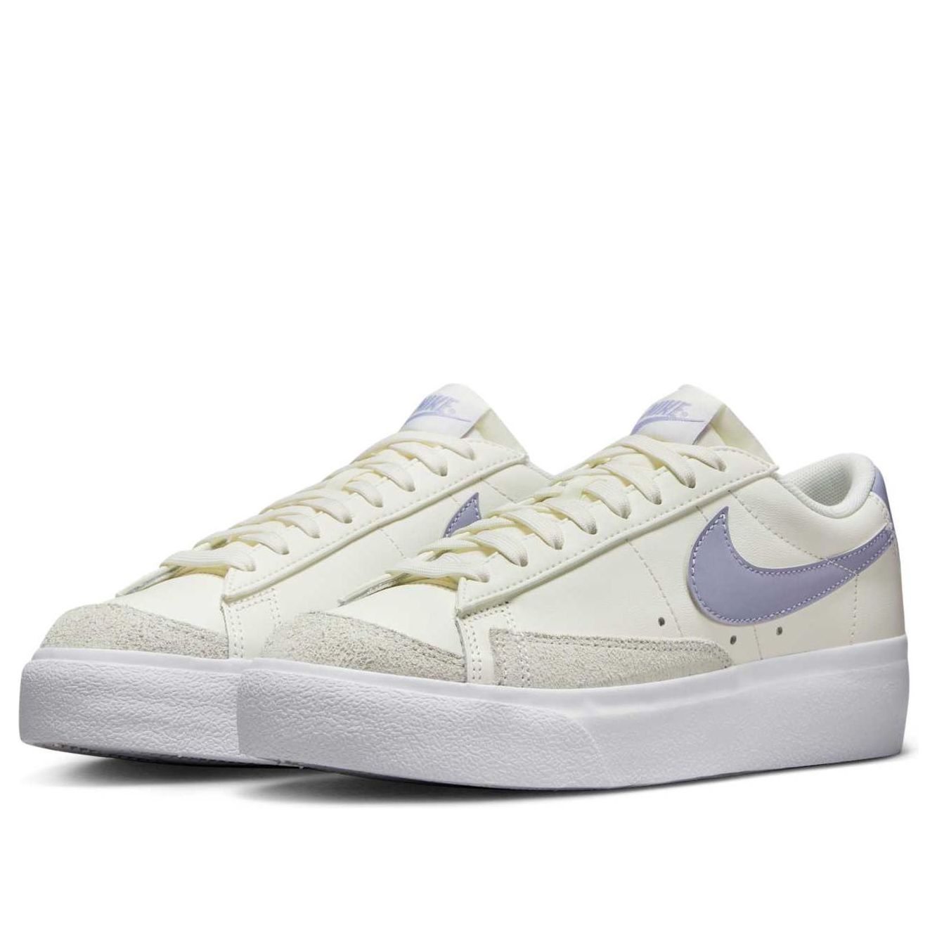 (WMNS) Nike Blazer Low Platform 'Sail Indigo Haze' DJ0292-110