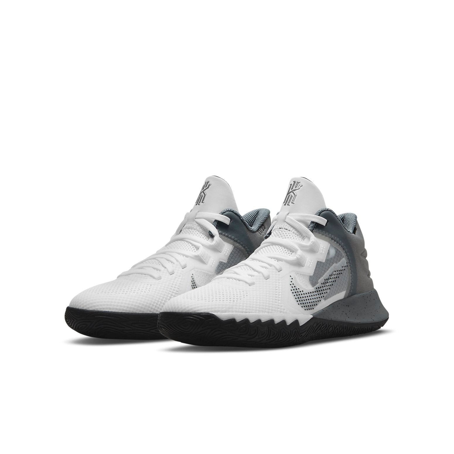 (GS) Nike Kyrie Flytrap 5 'White Smoke Grey Chrome' DD0340-112