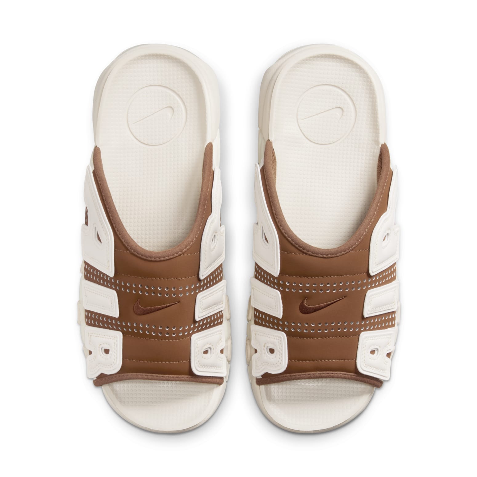 Nike Air More Uptempo Slides 'Mocha Brown' FQ8700-200