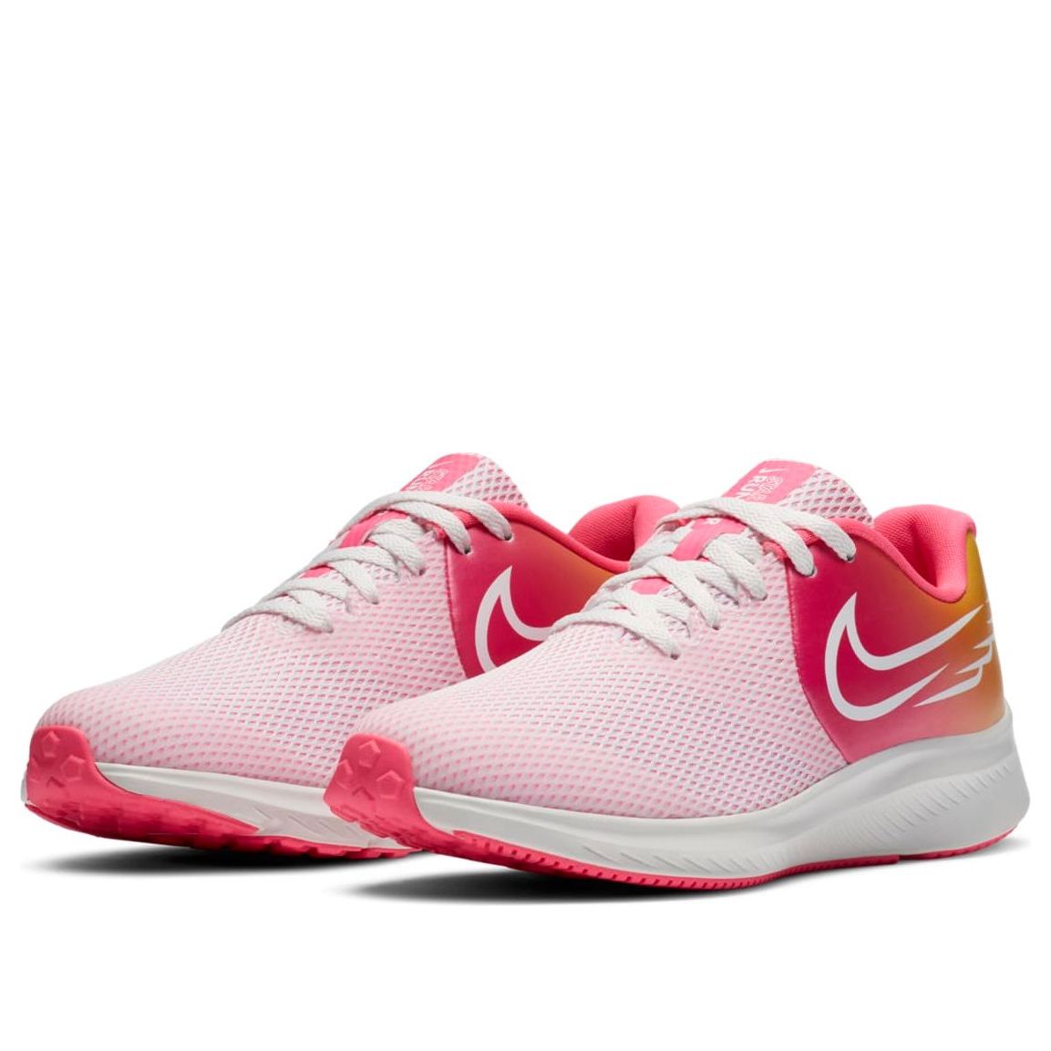 (GS) Nike Star Runner 2 Sun 'White Pink Yellow' CT0916-001