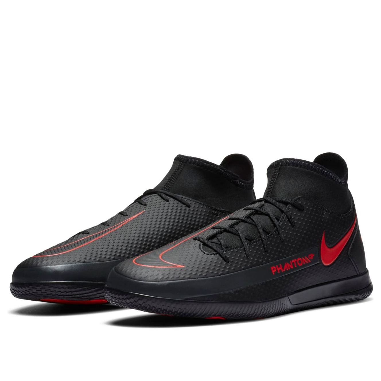 Nike Phantom GT Club DF TF IC 'Black Red' CW6671-060