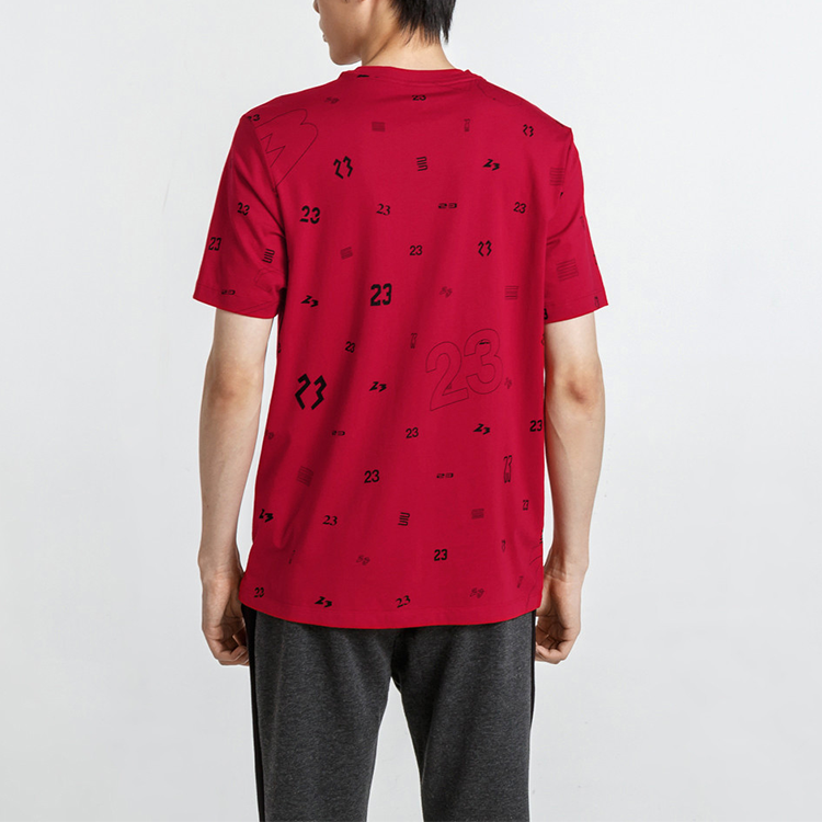 Air Jordan All Star Scribble T-Shirt 'Red' AT0551-687