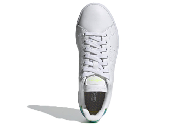 (WMNS) adidas Advantage 'White Hi-Res Yellow' FY8956