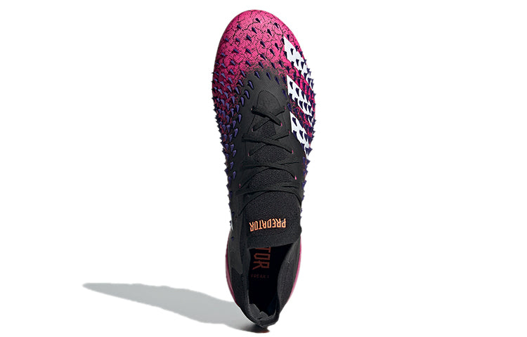 adidas Predator Freak .1 L AG Artificial Grass 'Black Pink' FZ3751