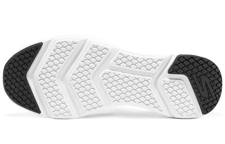 (WMNS) Skechers Go Run Elevate 'Black White' 128329-BKW