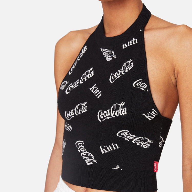 (WMNS) KITH x Coca Cola Hilary Halter Top 'Black' KHW3229-100