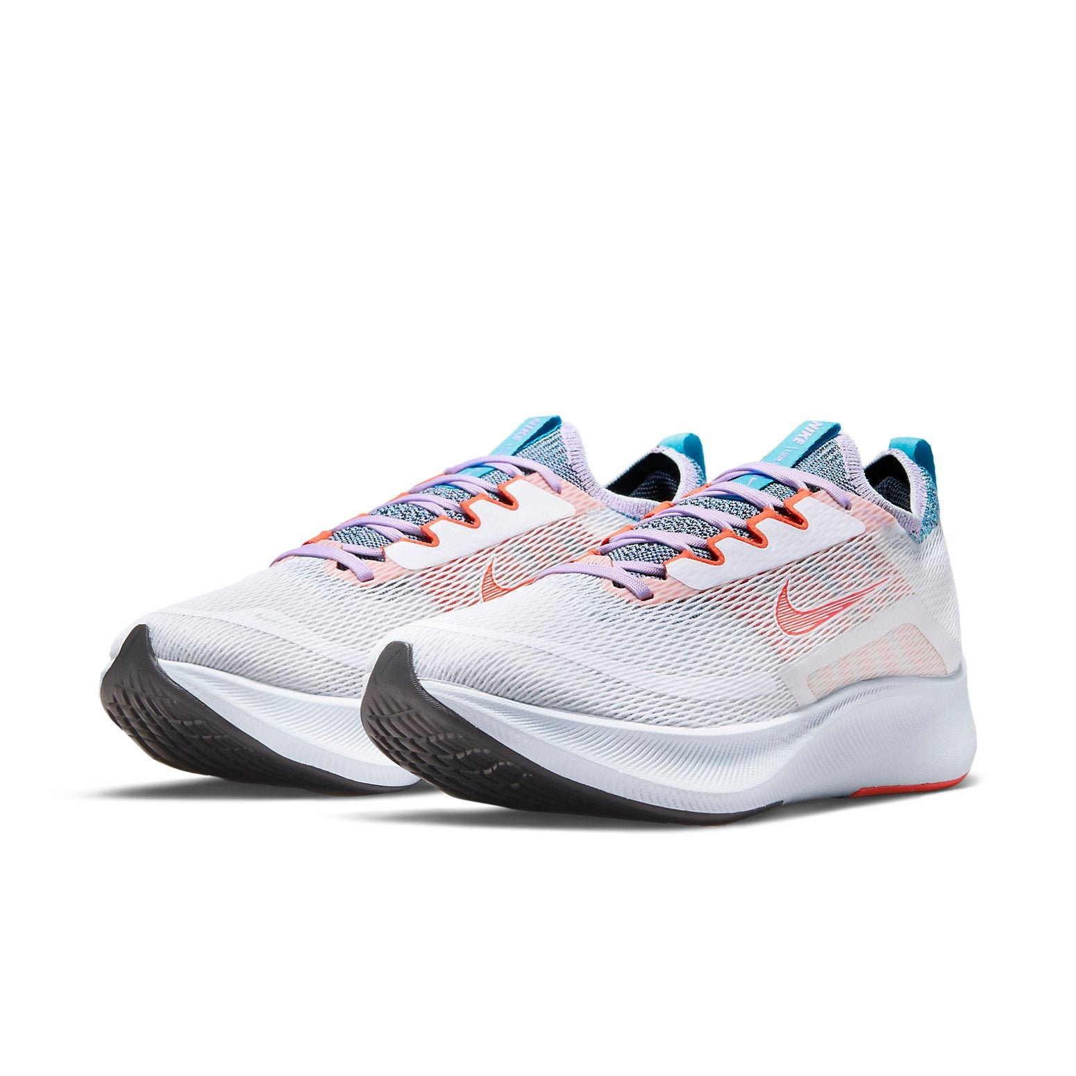 (WMNS) Nike Zoom Fly 4 'White Team Orange Lilac' CT2401-100