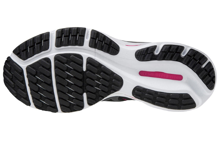 (WMNS) Mizuno Wave Rider 24 Wide 'Black Pink' J1GD200610