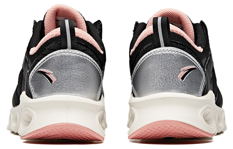 (WMNS) ANTA Life Series Sneakers 'Black Pink White' 12945582-1