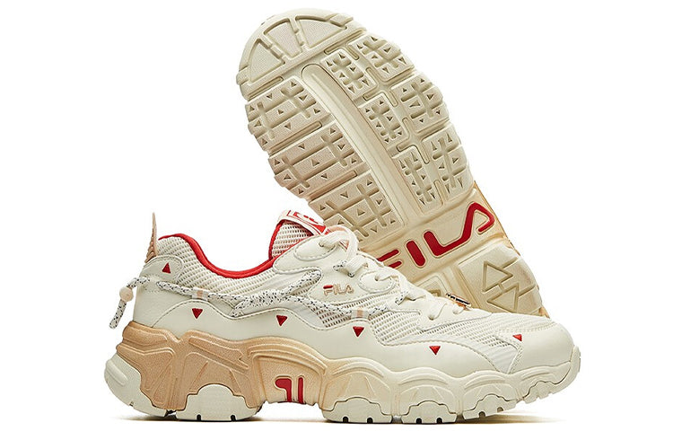 (WMNS) FILA Heritage-FHT Daddy Shoes White F12W124166FSW
