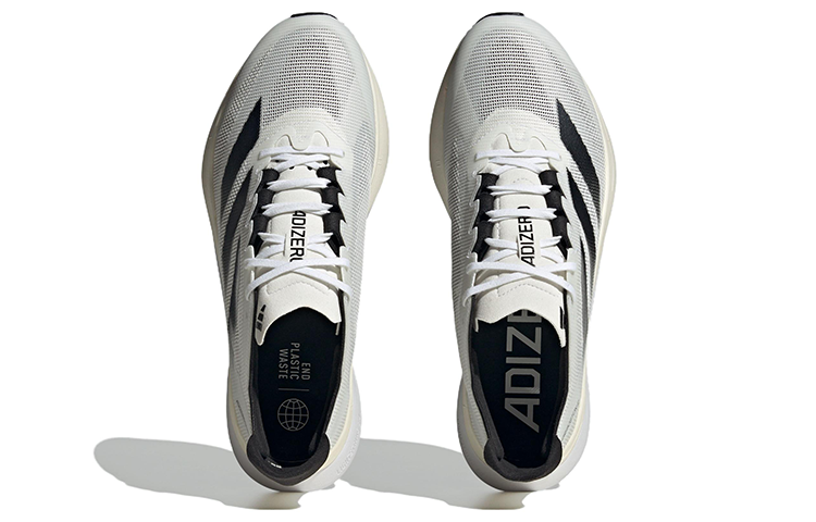 adidas Adizero Boston 12 'Cloud White Black Night Metallic' ID4236