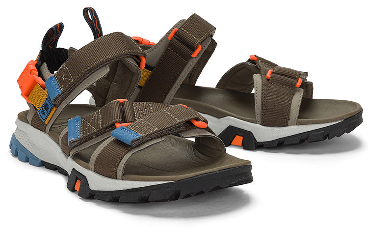 Timberland Garrison Trail Sandals 'Olive Green White' A5TATM
