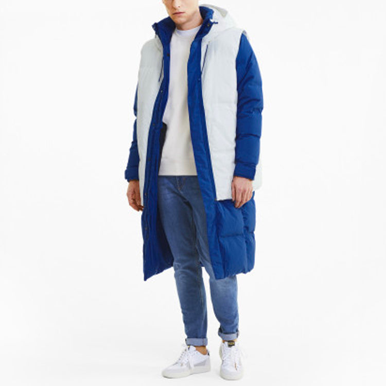 PUMA Layer Down Jacket 'Blue White' 598317-73