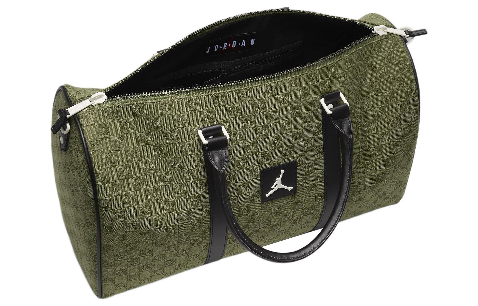 Air Jordan Monogram Duffle Bag 20L 'Olive Green' MA0759-EF9