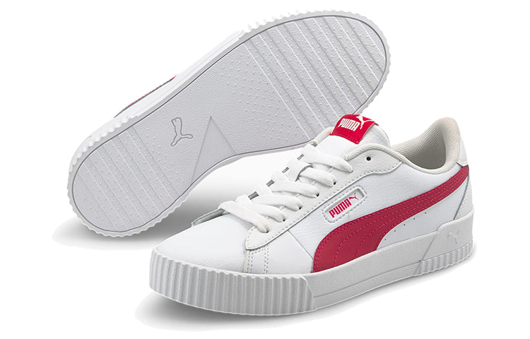 (WMNS) PUMA Carina Crew White/Red 374903-04
