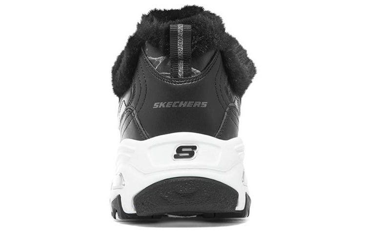 (WMNS) Skechers D'lites 1.0 'Black' 896048-BLK