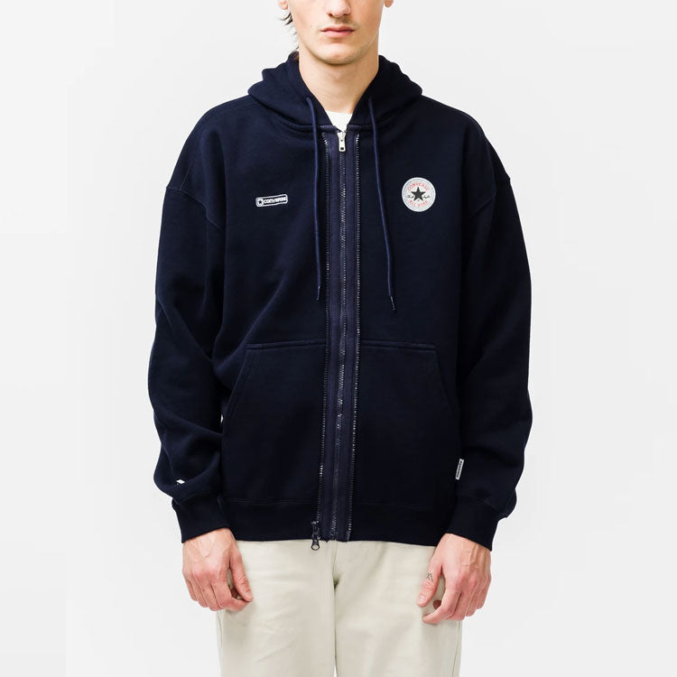 Converse x thisisneverthat Utility Fleece Jacket Asia Sizing 'Navy' 10022706-A01
