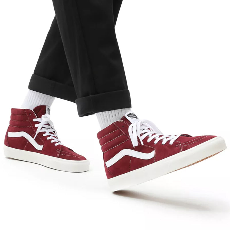 Vans SK8-HI 'Pig Suede - Pomegranate' VN0A32QG9G8
