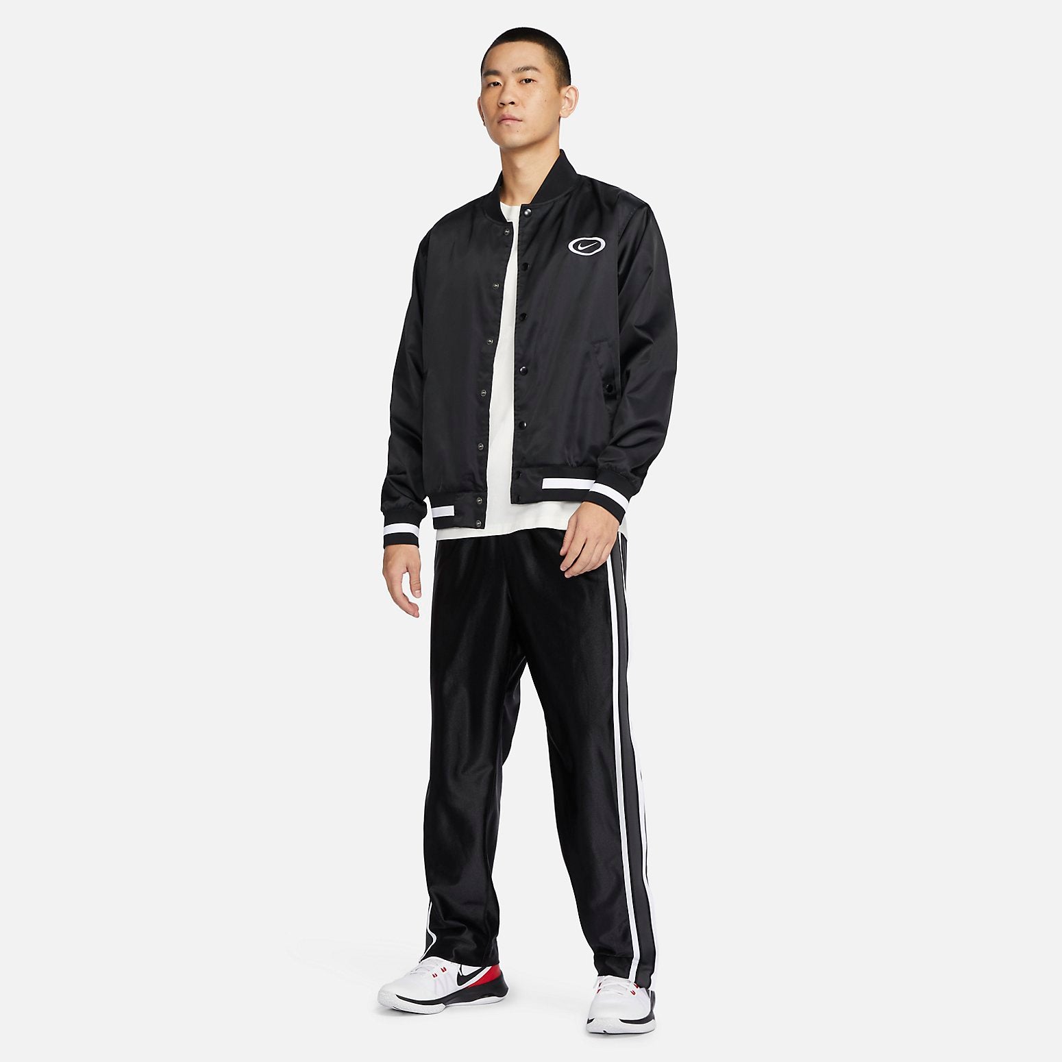 Nike DNA Basketball Jacket 'Black White' FN2725-010