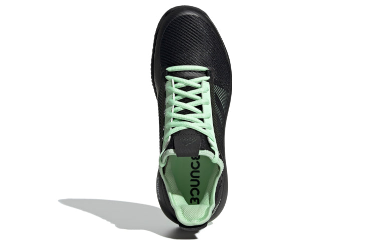 (WMNS) adidas Adizero Defiant Bounce 2 'Black Green' EF0560