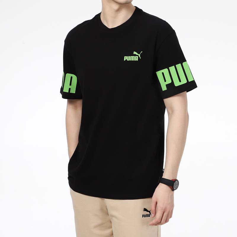 PUMA Essential Logo Graphic T-Shirt 'Black' 847721-51