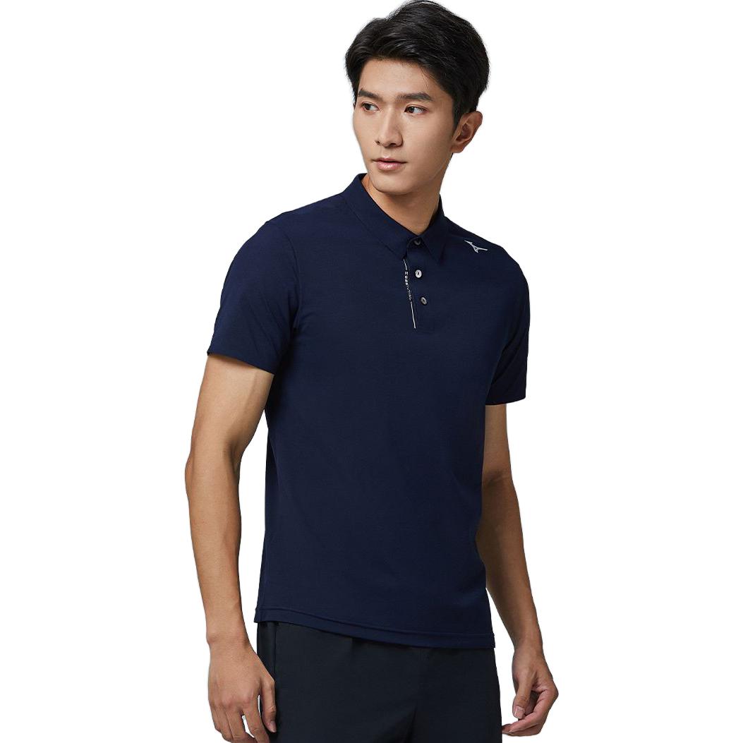 Mizuno Essentials Polo Shirt 'Navy' K2CA31A1
