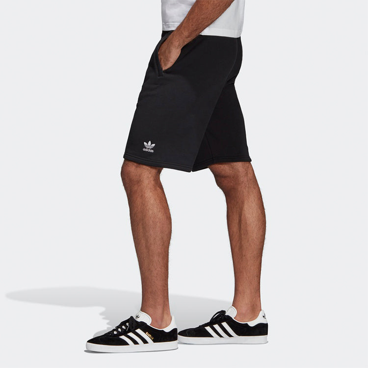 adidas originals Bandana Short Printing Casual Straight Sports Shorts Black EB4083