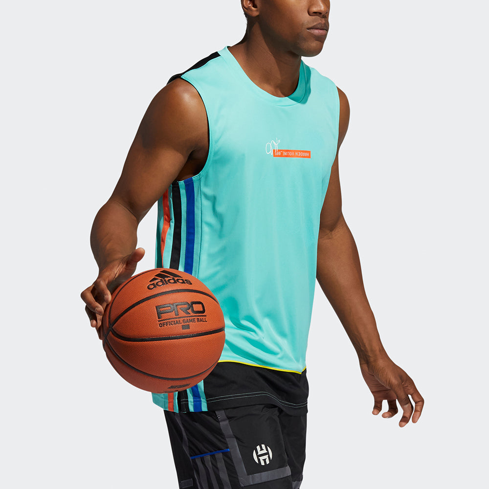 adidas Hrdn Tank Logo Gym Training Basketball Sports Vest Green GP9792