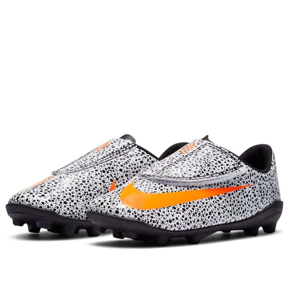 (GS) Nike JR Vapor 13 Club CR7 MG 'Black White Yellow' CV3317-180