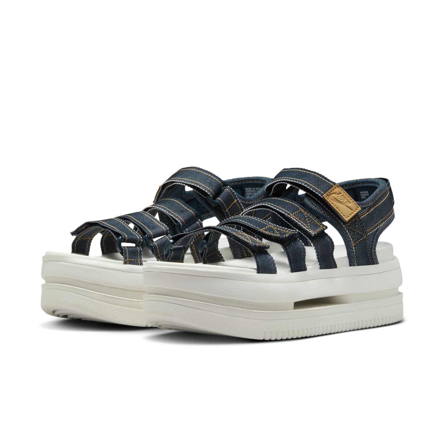 (WMNS) Nike Icon Classic SE Sandals 'Armory Navy Sail' FQ8701-400