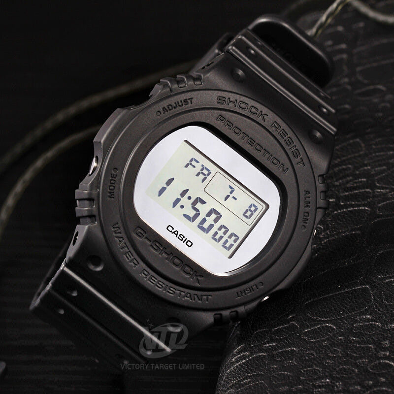 CASIO G-Shock Digital 'Black Silver' DW-5700BBMA-1