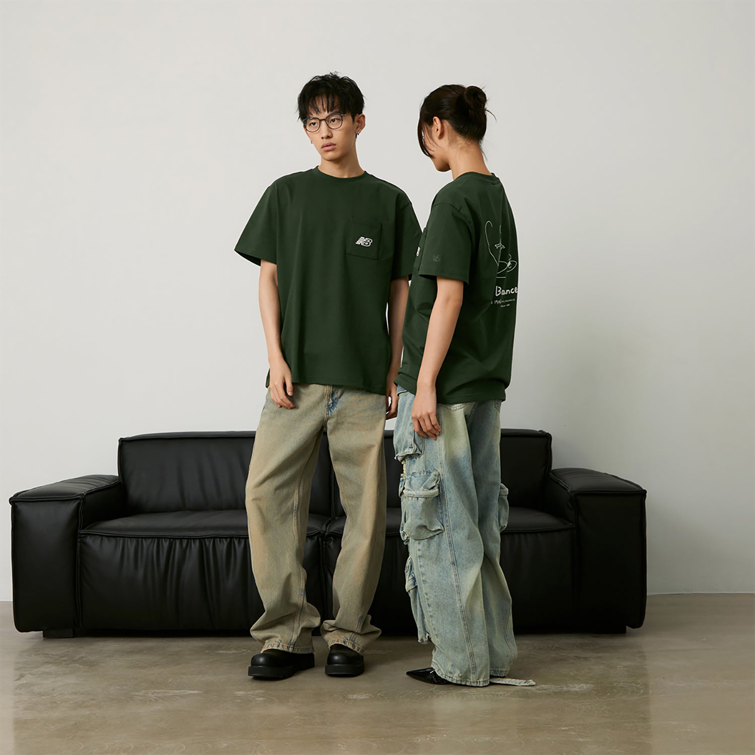 New Balance x Tombonia Graphic T-shirt Lifestyle Asia Sizing 'Green' AMT42336-KOU