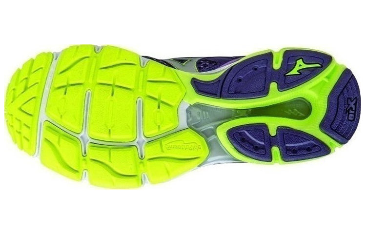 Mizuno Wave Ultima 7 Low Tops Wear-resistant Purple White 'Purple Green' J1GD150908
