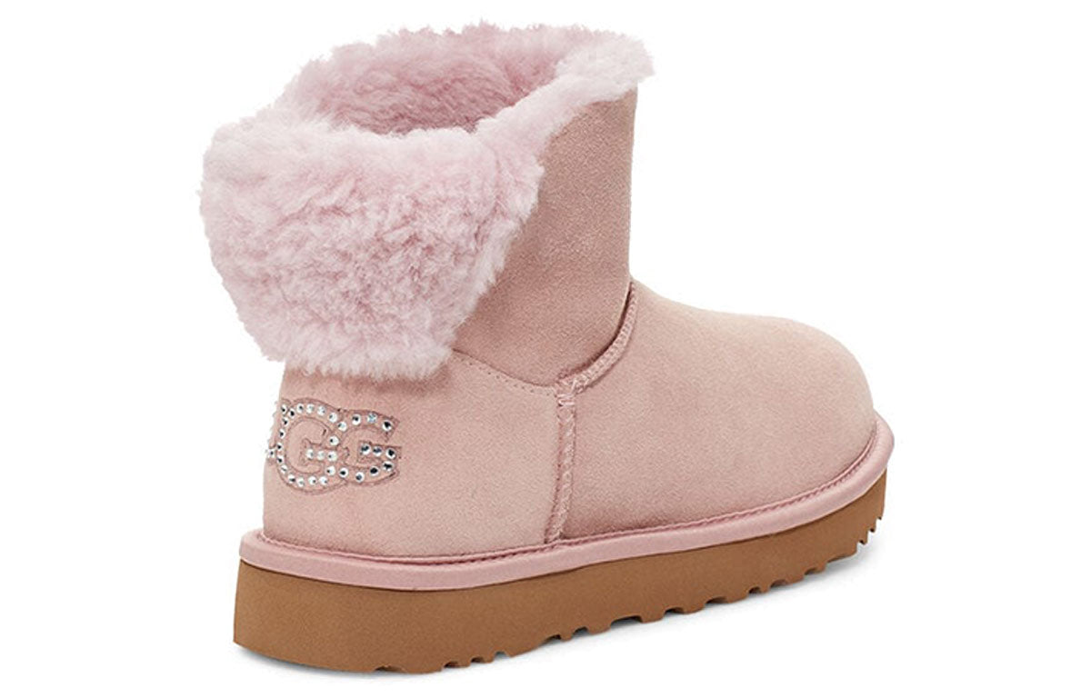 (WMNS) UGG Classic Bling Mini 'Pink' 1118839-PCRY