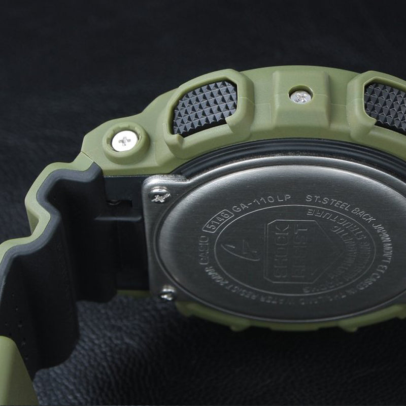 CASIO G-Shock Analog-Digital 'Green' GA-110LP-3A