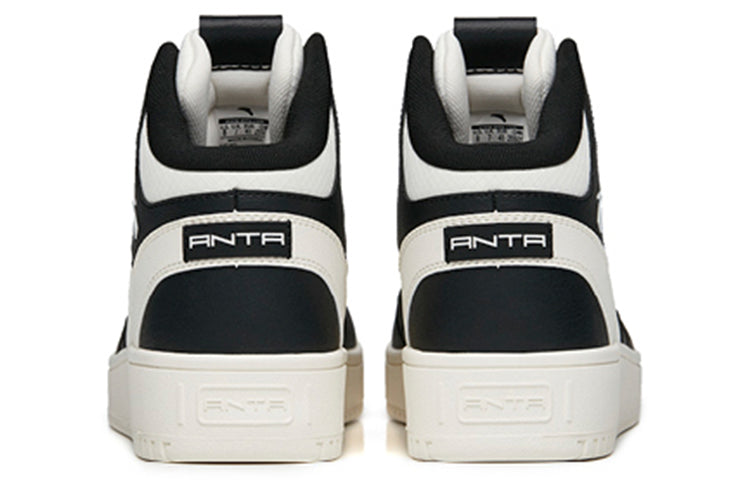 ANTA Skateboarding Series Sneakers High 'White Black' 912238013-2
