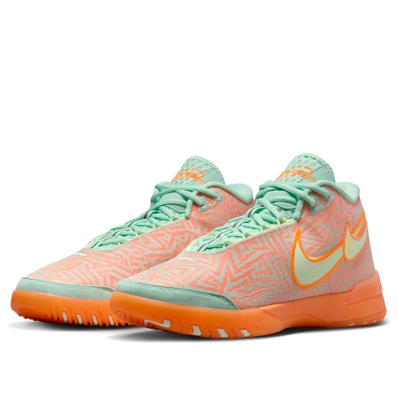 Nike Zoom LeBron NXXT Genisus 'Mint Foam Bright Citrus' HF0712-301