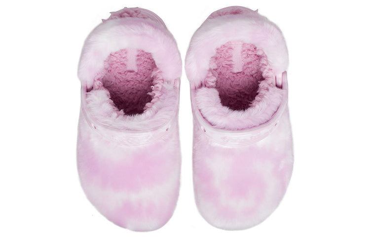 Crocs Classic Fur Sure Clogs Ballerina 'Pink White' 207303-6SU