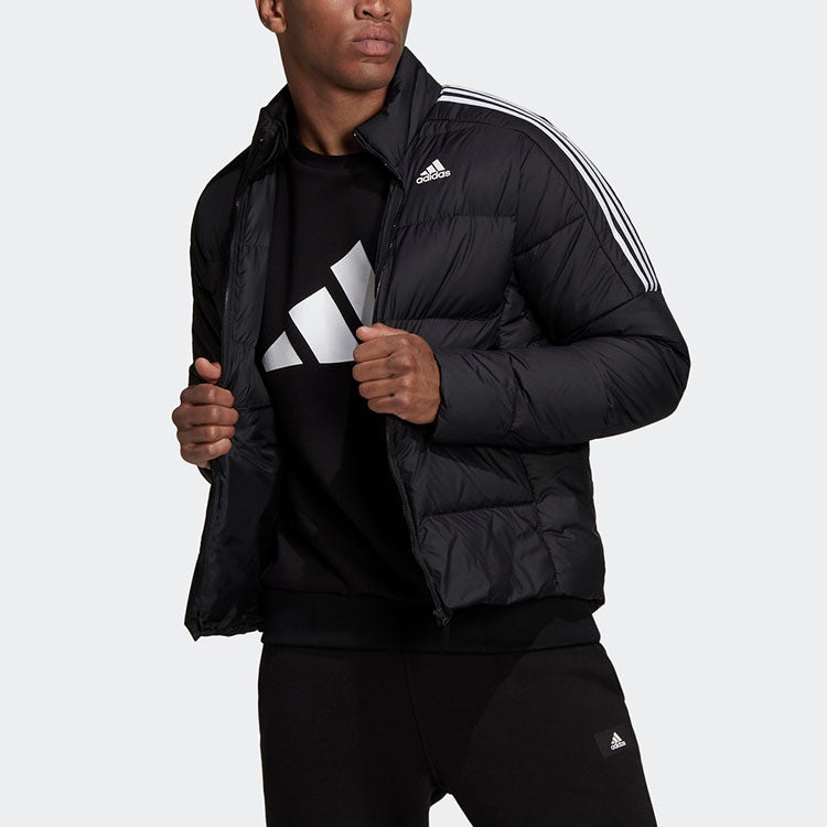adidas Essentials Midweight Down Jacket 'Black' GT9145