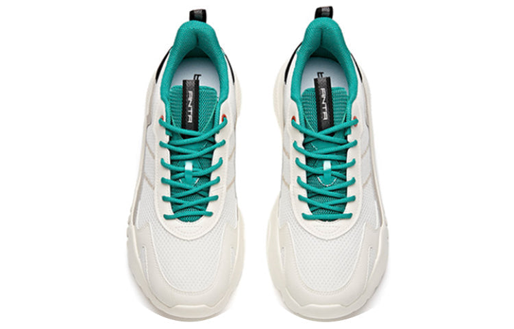 ANTA Running Series Sneakers 'White Grey Green' 912048823-9