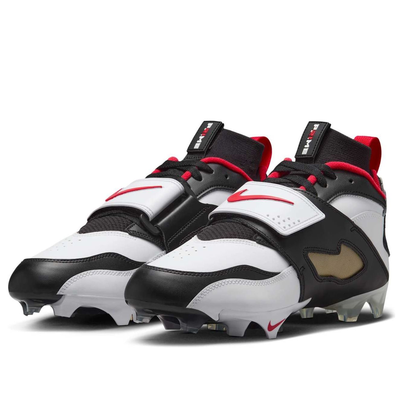 Nike Air Diamond Turf 93 TD 'Black White Red' HF5298-100