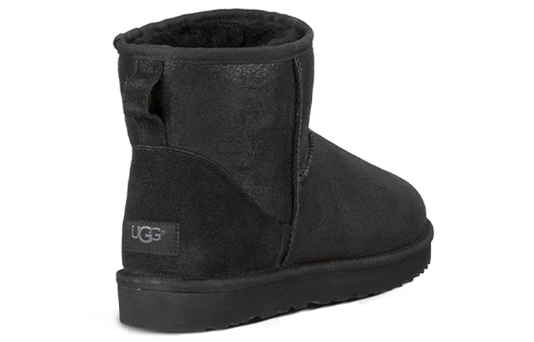 UGG Classic Mini Bomber High Top Fleece Lined Black 1007307-BJB
