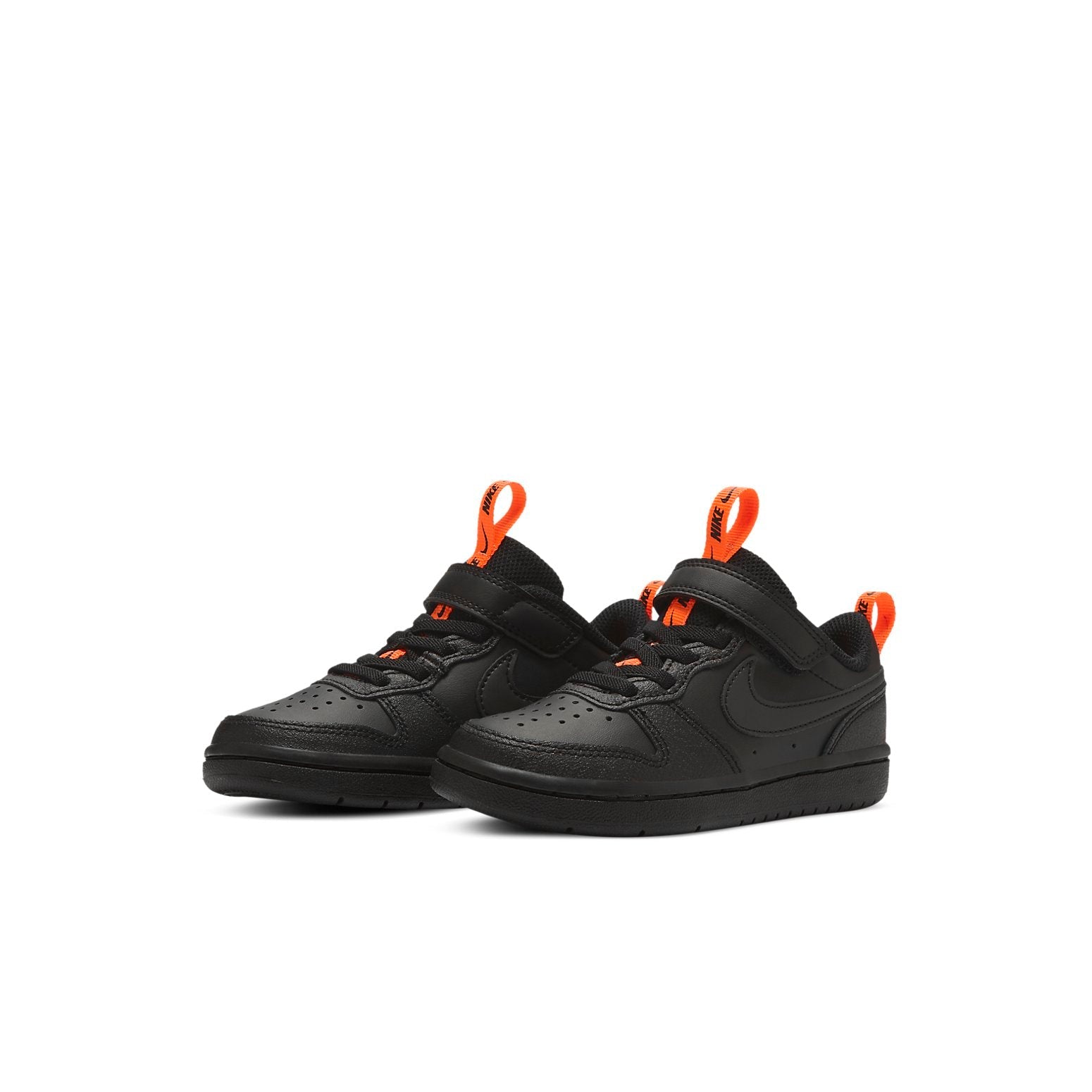 (PS) Nike Court Borough Low 2 SE 'Black Orange' CT3965-001