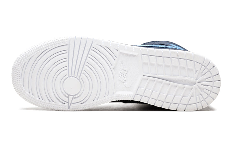 (GS) Air Jordan 1 Mid 'Obsidian' 554725-415