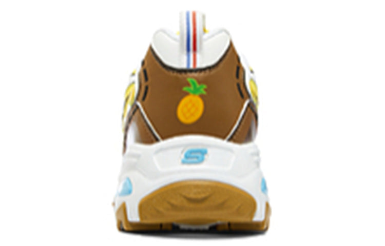 (WMNS) Skechers Spongebob x D'Lites 'Yellow Brown' 896098-WYL