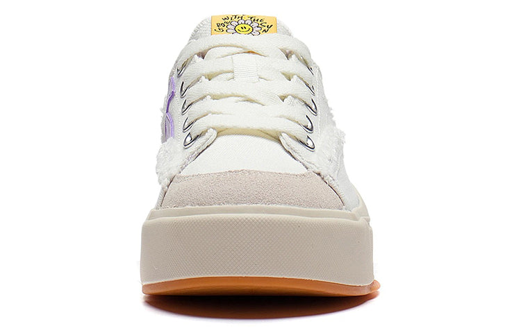 (WMNS) Li-Ning Comfy 'White Purple' AGCS036-2