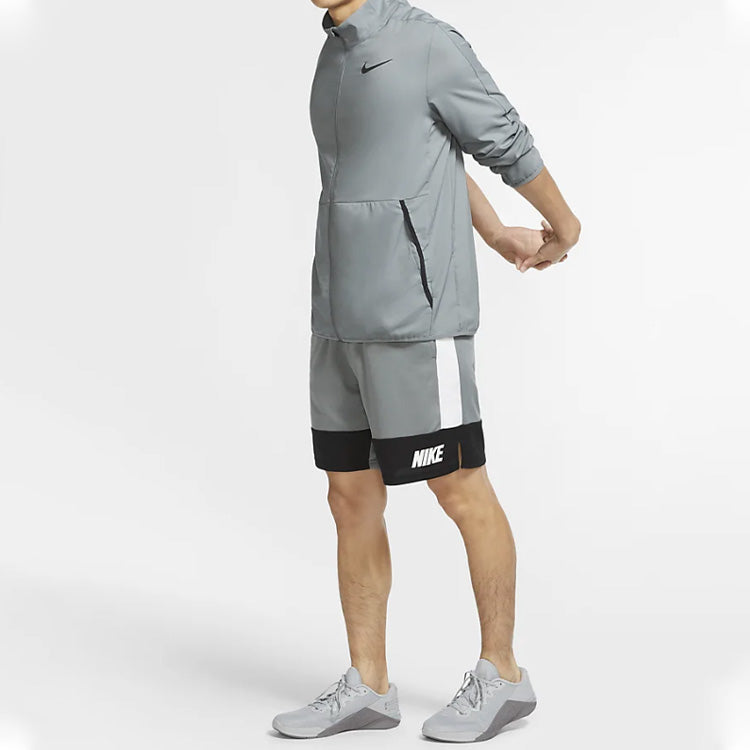 Nike Dri-FIT Casual SportsJacket Men Grey Black CU4954-084