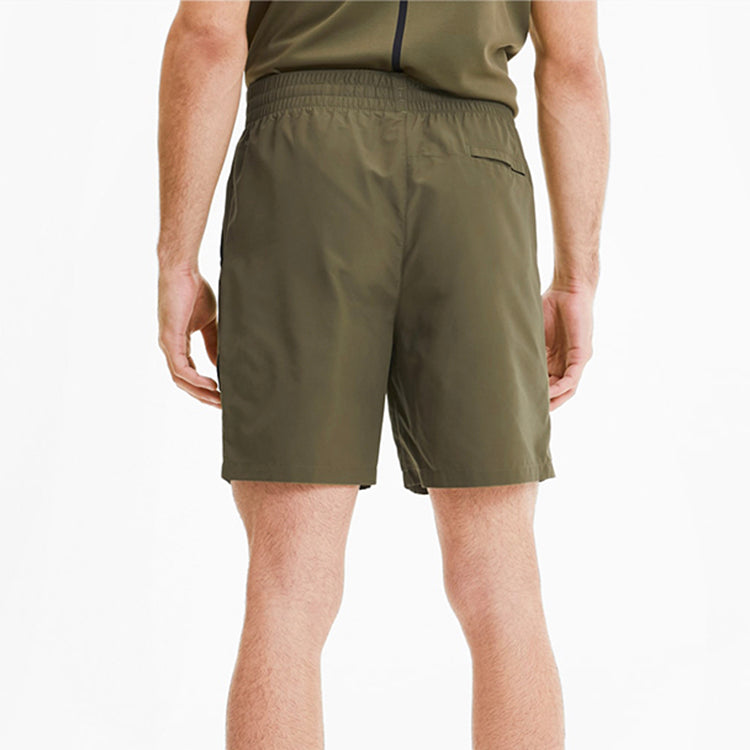 PUMA X First Mile Trendy Casual Shorts 'Olivegreen' 519027-02